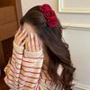 Solid Color Flowers Hairpin Bohemian Chignon Hair Clip Hair Accessories Floral Hair Comb  Daily