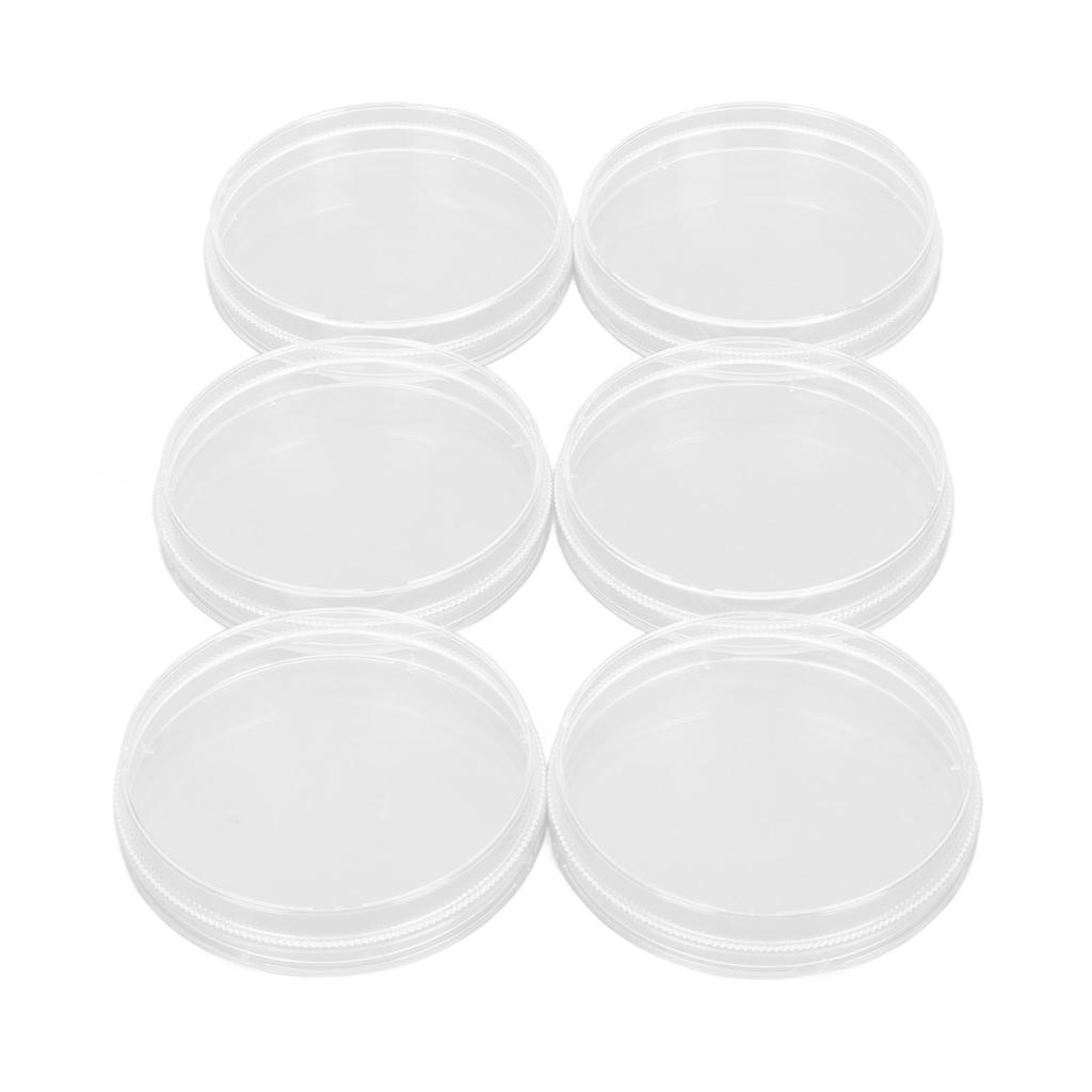 20pcs Sterile Plastic Petri Dishes with Lid 90mm Dia 15mm Deep Laboratory Petri Plate Dish for Analy
