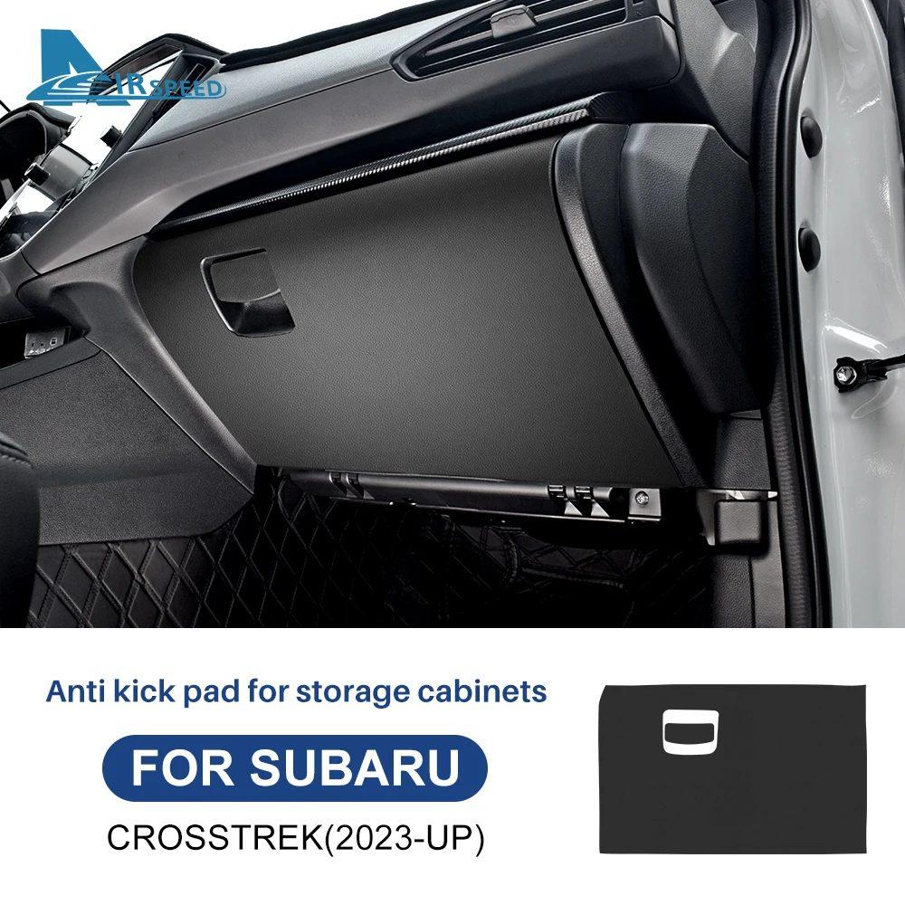 Anti Kick Pad For Subaru Crosstrek Impreza 2024 2025 2026 2027 Waterproof Copilot Storage Box Protect RHD LHD Trim Accessories