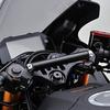 Daytona Multi-Bar Holder Clamp Bar for YZF-R25/YZF-R3 (2019-2022) in Ash Silver (Part Number 16797)