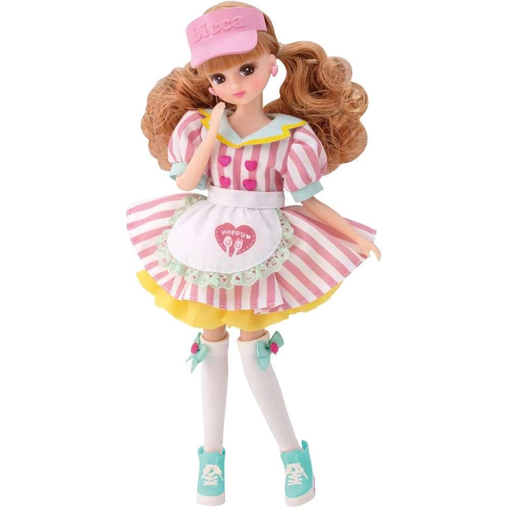 

Takara Tomy Licca-chan LW-09 Happy Dress Outfit for Dolls 3 Years and Up Toy Safety Certified