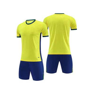 Short-sleeved Football Jersey Set, Competition Training Jersey, Adults and Children with The Same Jersey, Breathable Football Shirt