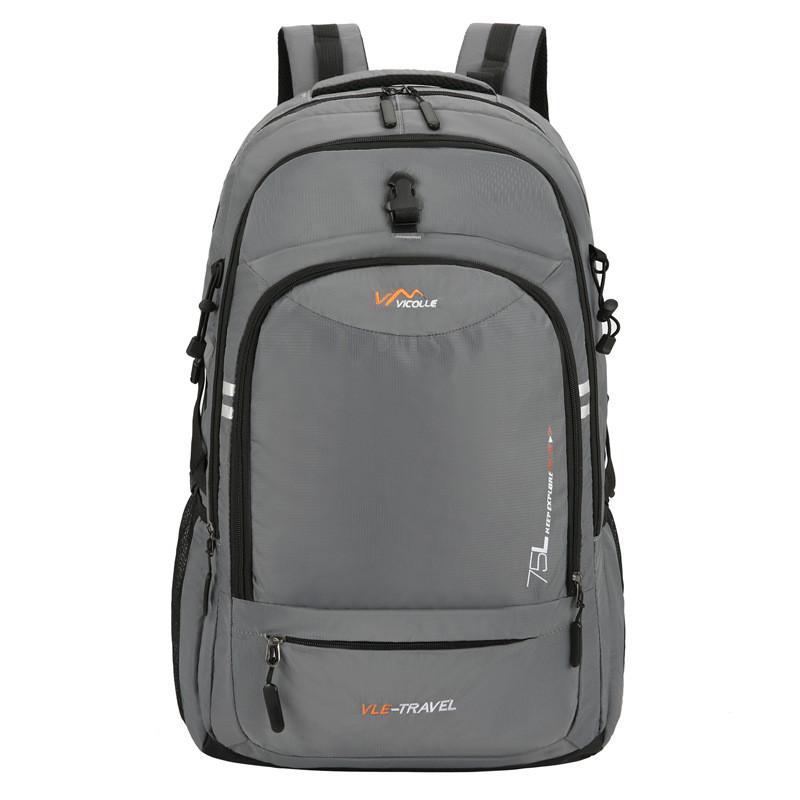Capacity Large Zipper Schoolbag Outdoor Travel Bag Computer Unisex Backpack