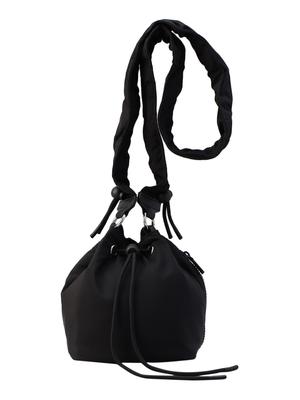 Cohen Gathered Handle Drawstring Shoulder Bag 76816070327 0900 BLACK(09) FREE