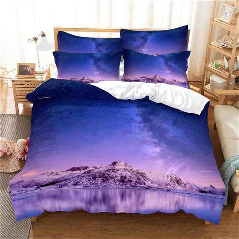Beach Scenery Duvet Cover Summer Hawaii Landscape Bedding Set Twin Full King For Girl Boys M