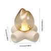 Rechargeable Flame Night Lamp Atmosphere Sleep Light Decoration Table Lamp  Bedroom