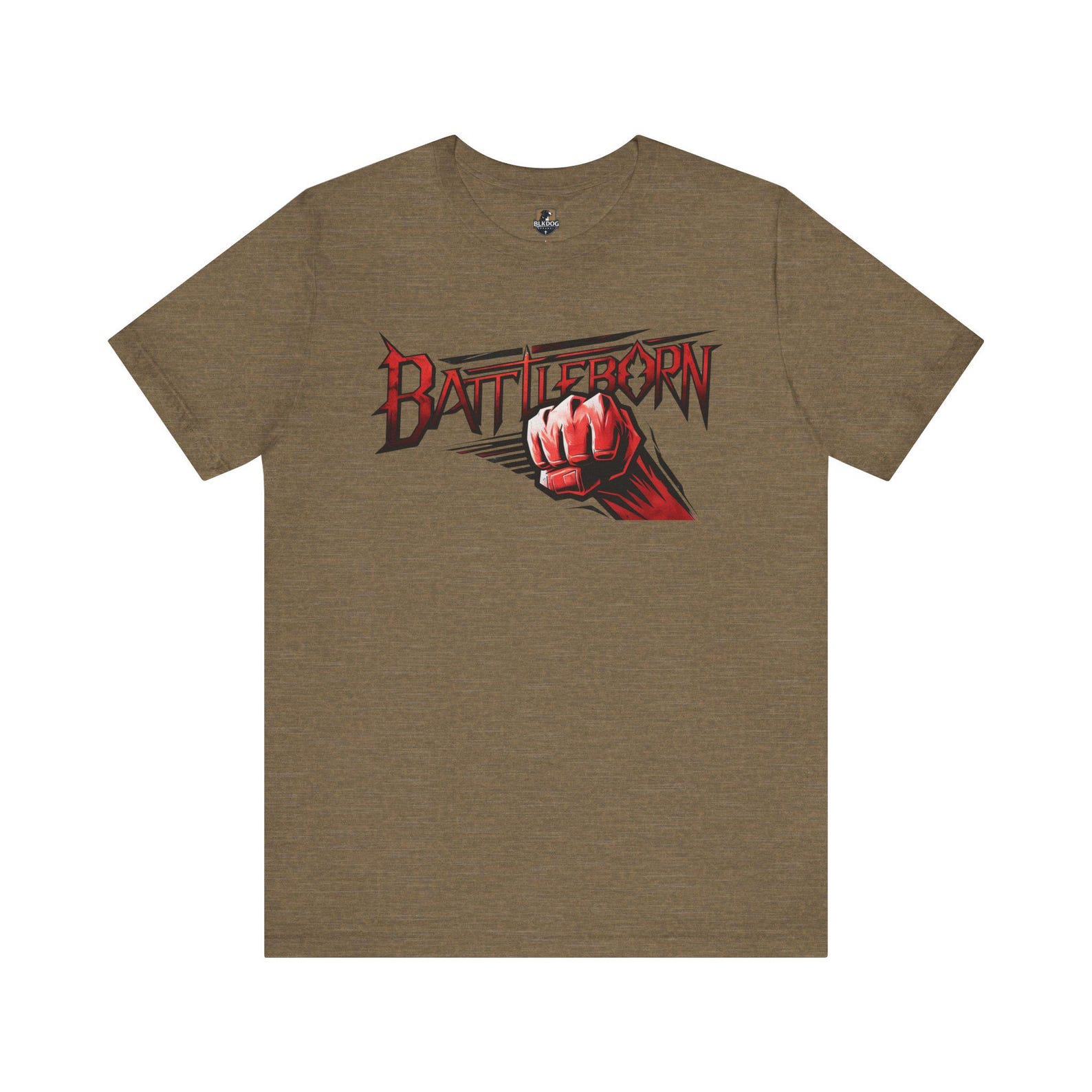 Battleborn Unisex Jersey Short Sleeve Tee - Bold Graphic Tee for Empowerment & Motivation S
