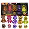 Fnaf Figuras Set De 5 Five Nights At Freedy's Figuras Caras Intercambiables