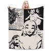 American Singer Melanies Martinezs Blanket Cover Fleece  Lightweight Thin Throw Blankets for Bedding Couch Bed Rug
