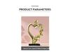 Nordic Light Luxury Couple Statue - Resin Ornament for Living Room or Bedroom Decor