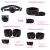Adults Products Leather Sex Toy Kit Handcuffs Bondage Set Sex Games Bdsm Adult Toys Exotic Accessories Sex Toys for Couples