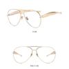 Fashion Metal Women Pilot Sunglasses Vitage Retro Brand Designer for Men Outdoor Sun Glasses Men Uv400