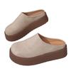 Women's Retro Closed-Toe Mules, Platform Birkens Tocks Slippers, Outdoor Casual Slides for Women