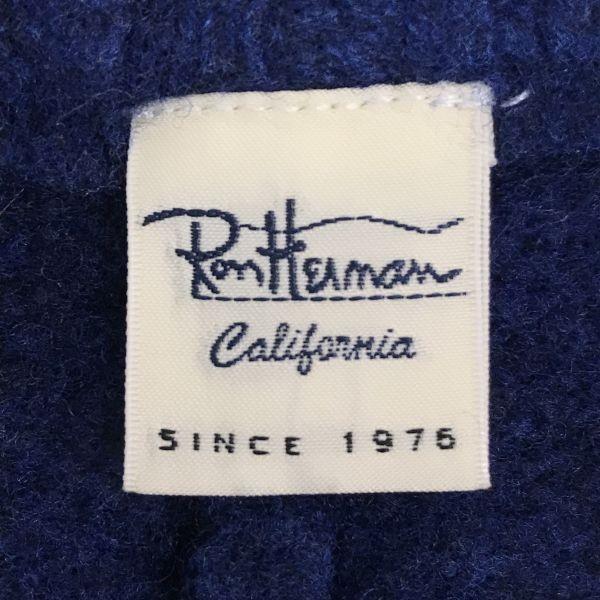 Ron Herman Wool Easy Pants 100% Wool 66cm Inseam S Navy Women's Loungewear(USED)