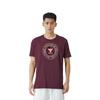 Under Armour T Shirts Men's Red Crew Neck Moderate Straight Fit 1373746-600