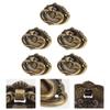 5 Sets Gift Box Household Door Knob Wooden Case Handles  Drawer Cupboard Handle Knob Furniture Handle Hardware  Accessories 