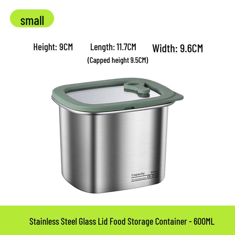 

Yuedisi 304 Stainless Steel Rectangular Food Storage Container