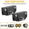 Lights Mount Bracket Car Headlight Holder Hood Led Work Light Pods Kit For Truck Suv 4x4 UTV ATV Light Bar Clamp Spotlight Stand