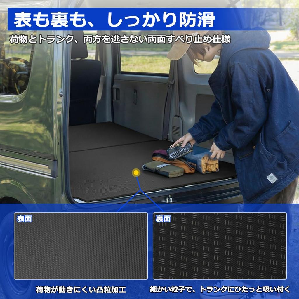 SUNVIC Every Van da17v Kofferraum Individuelle PVC-Fußmatten für jeden Wagon und jeden Van Einfache Set-Matte, Wasserdicht, Schmutzabweisend, Rutschfest,