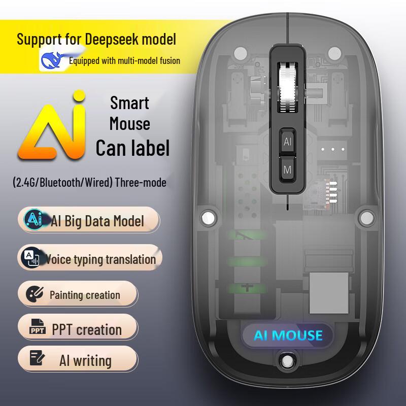 Zero-point AI Smart 5-Button Dual-Mode Mouse V11