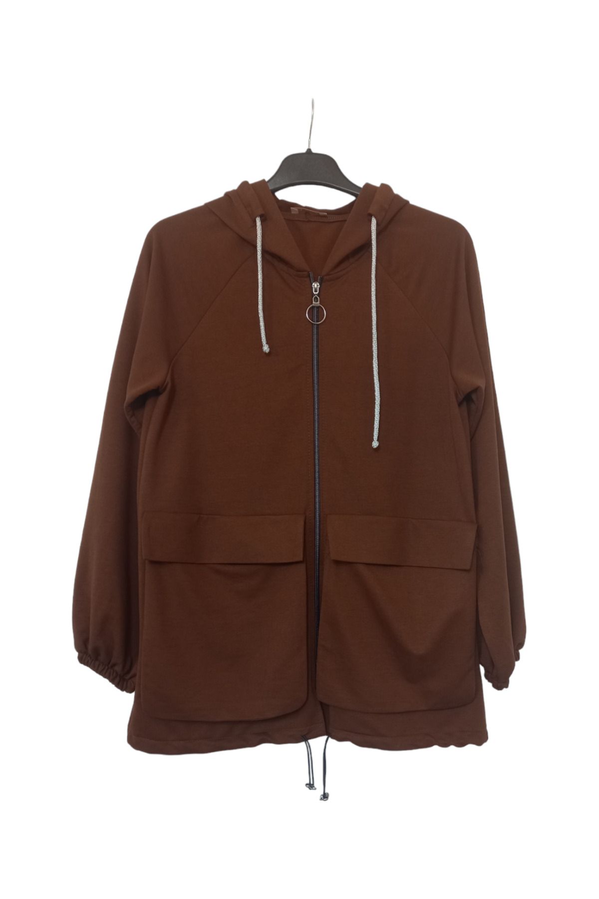 

Women s Style Big Size Sweatshirt Hooded Sweat With Cargo Pocket XL
