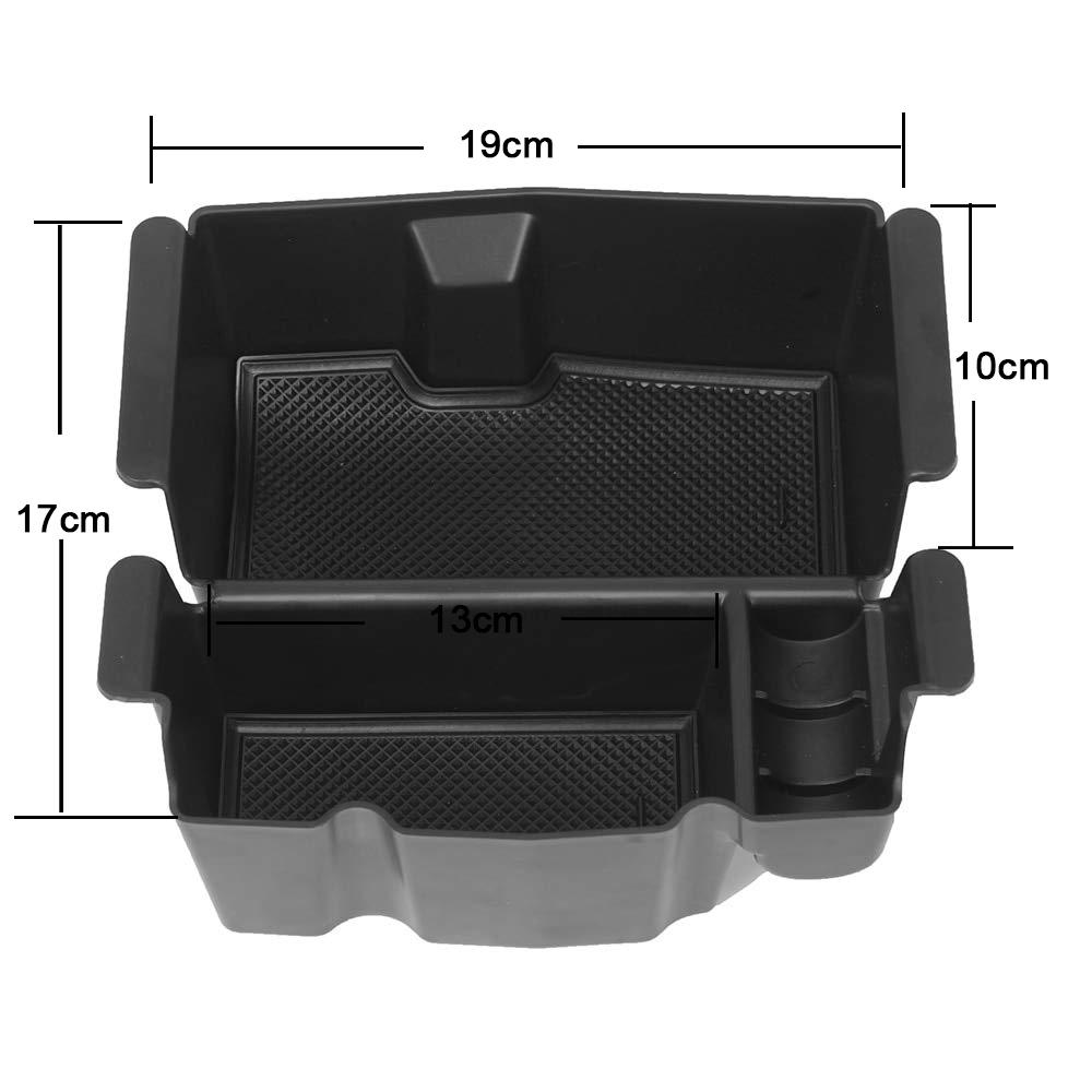 

Armrest Box Storage Box Organizer Container for Jeep Wrangler JL Gladiator JT 2018-2025 Stowing Tidying Car Interior Accessories чёрный