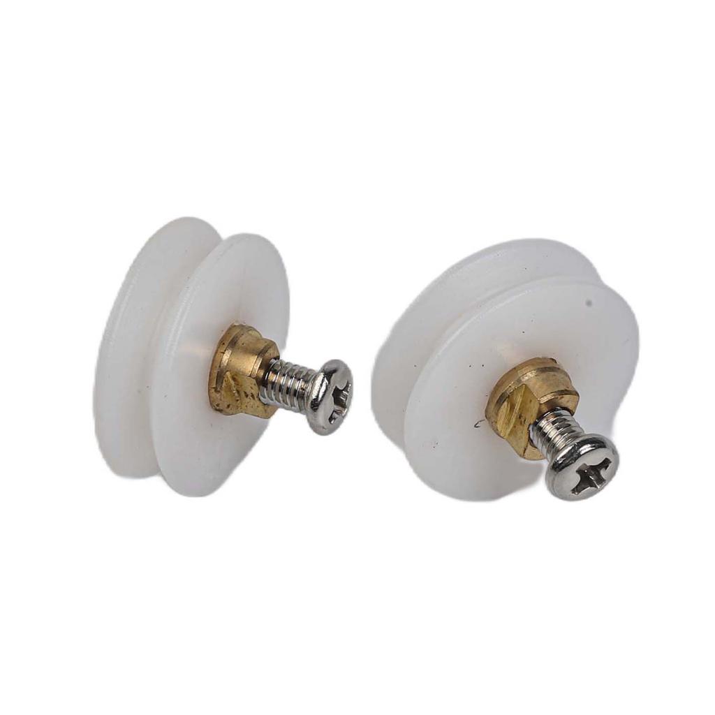 Shower Door Rollers Shower Room 4/8pcs Anti-Rust Quality Replacement Runners Shower Part Shower Room Wheels 22mm