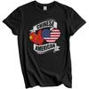 Chinese American Hearts USA China Flags T-Shirt