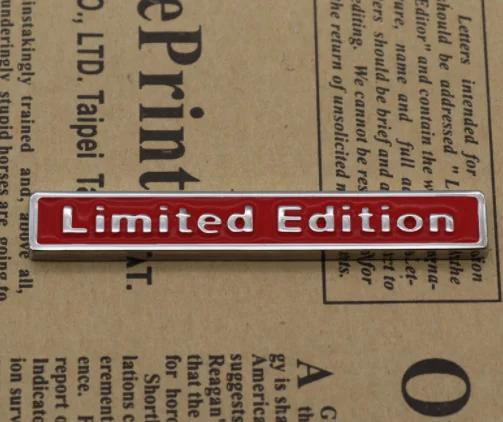 

3D Chrome Metal Sticker Car Styling Limited Edition Emblem Badge