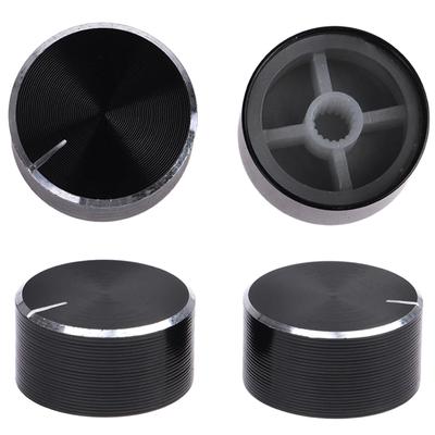 26*14mm 6mm Shaft Hole Aluminum Alloy Potentiometer Knob Volume Control Knob Potentiometer Knob Accessories