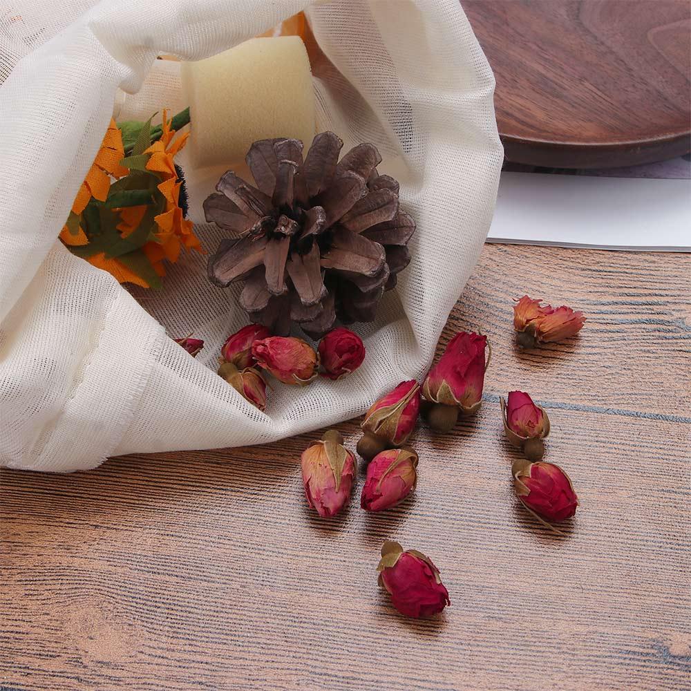 Large Reusable Herbs Cotton Filters Tea Bags Muslin