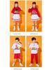 Children's Chinese-Style Cheerleading Costume for Kindergarten and Primary School Performances