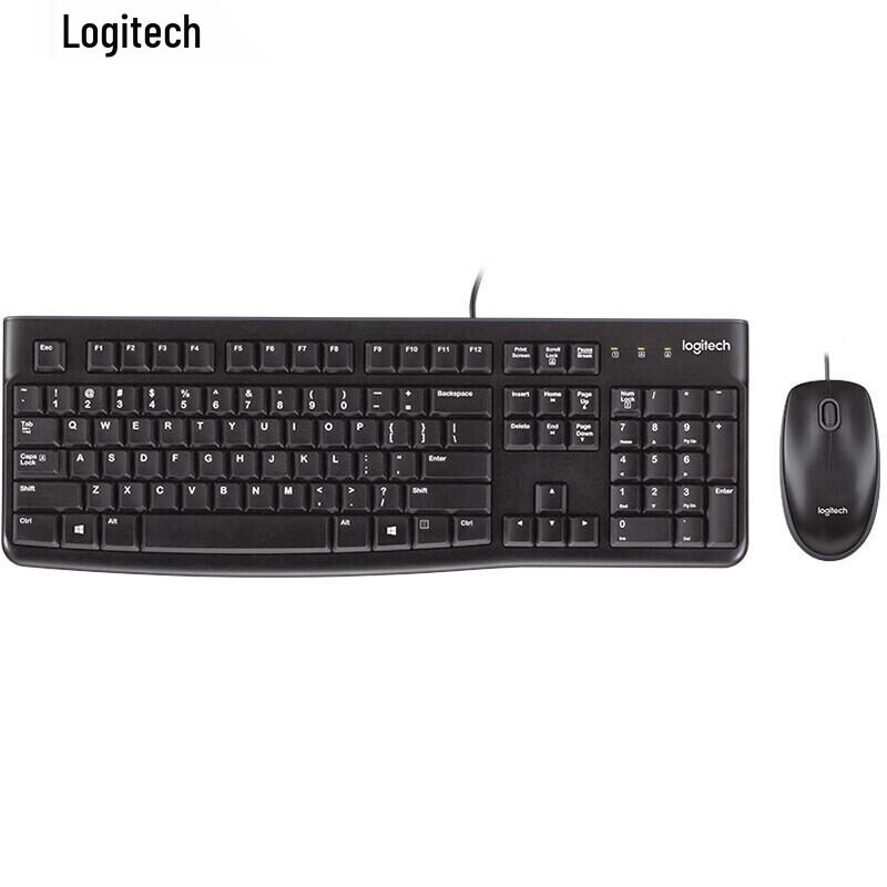 

Logitech MK120 Wired Keyboard Mouse Combo