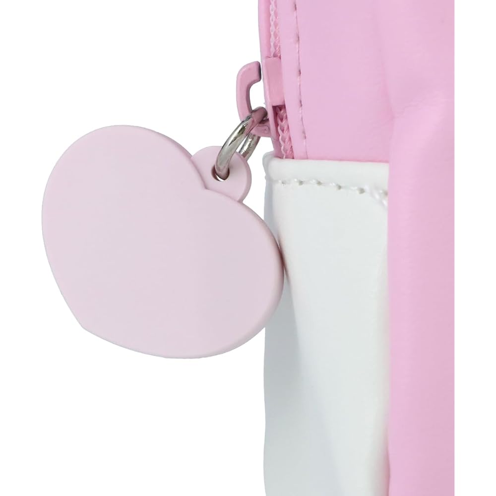 Shobido Chiikawa Square Pouch Original Design Peach Series 15cm x 15cm Cosmetic Bag