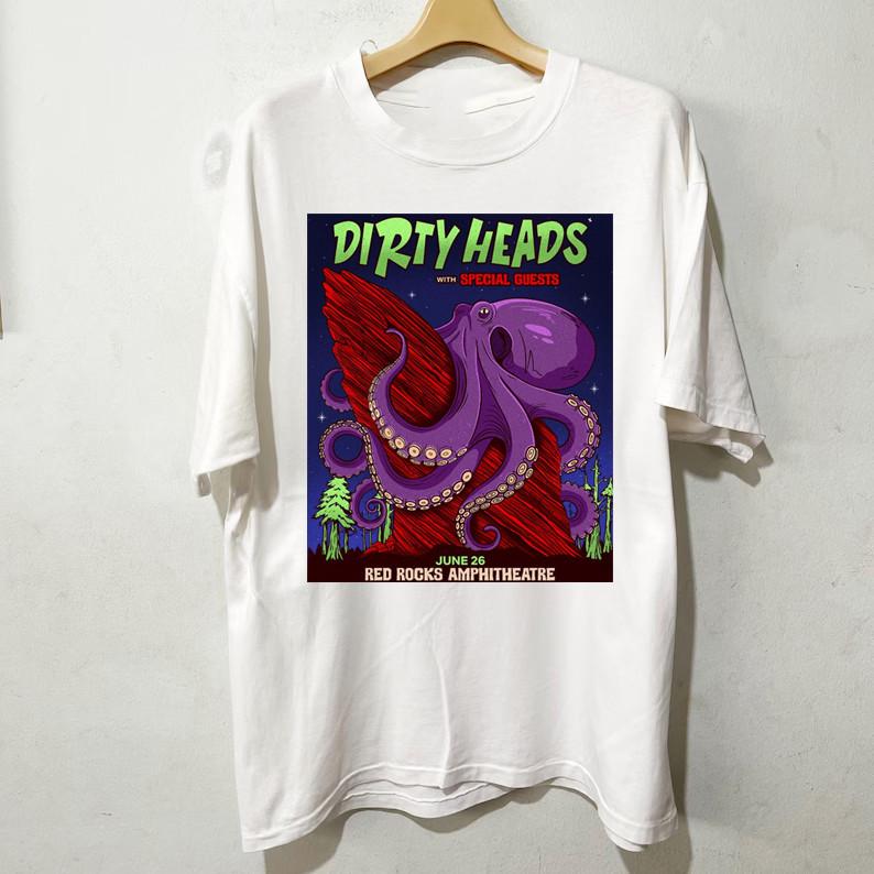 Hot New Dirty Heads 2025 Poster T-shirt UNISEX All Sizes S To 5Xl XA1063