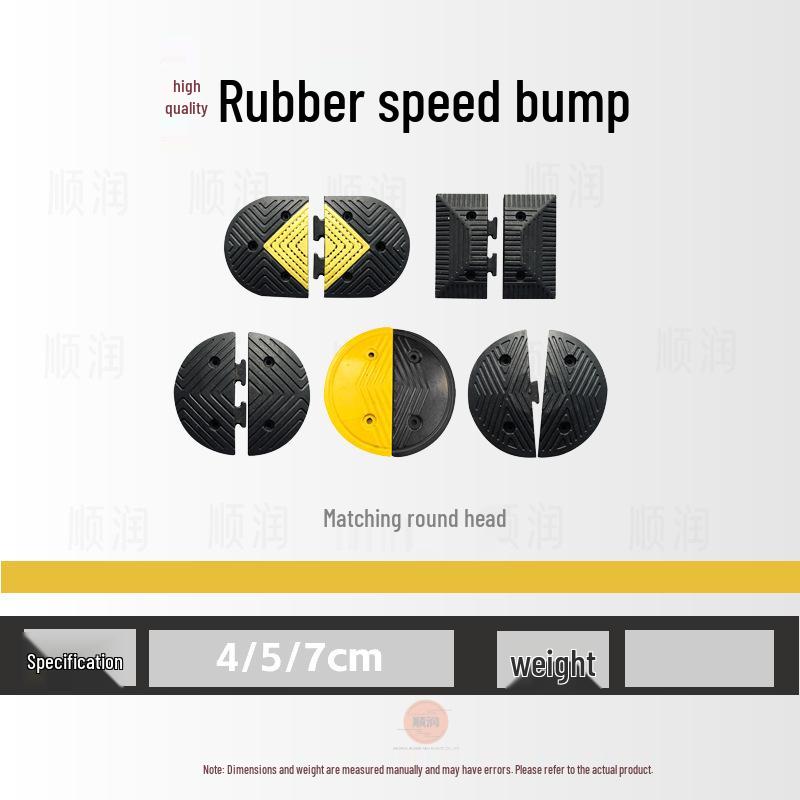 Residential Gas Station Cast Steel Speed Bump & Ramp Plate