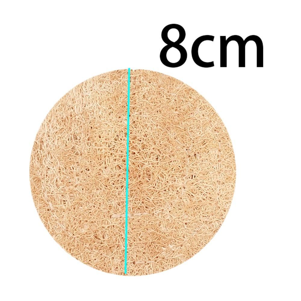 Natural Tea Cup Mat Round Loofah Mat Tea Set Accessories Teapot Pad  Teapot