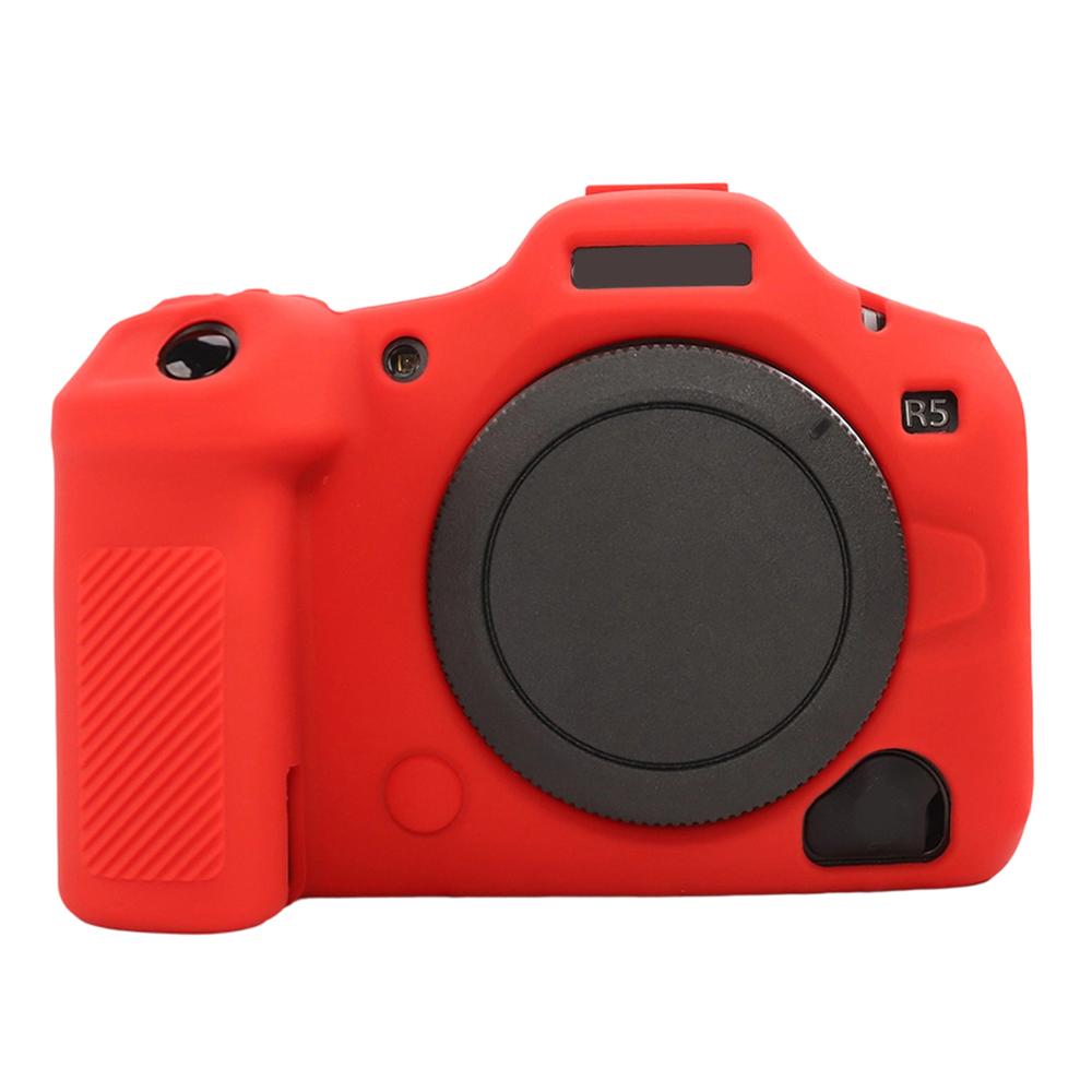 For Canon EOS R5 Mark II Glossy Camera Case Anti-Scratch Silicone Protective Cover