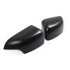 ABS Matte Black Outer Rearview Mirror Cover Trim For Ford Ranger T6 T7 2012-