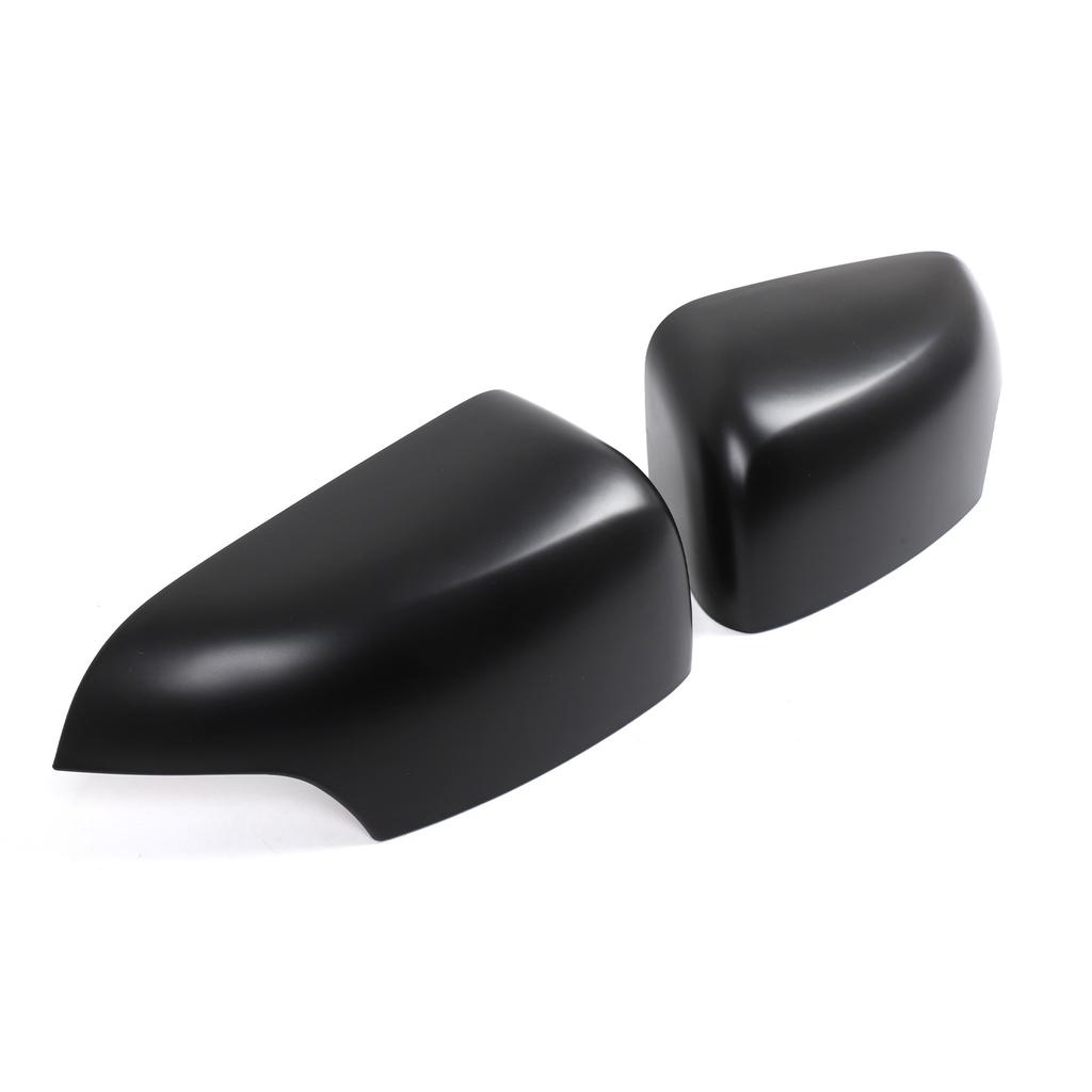 ABS Matte Black Outer Rearview Mirror Cover Trim For Ford Ranger T6 T7 2012-