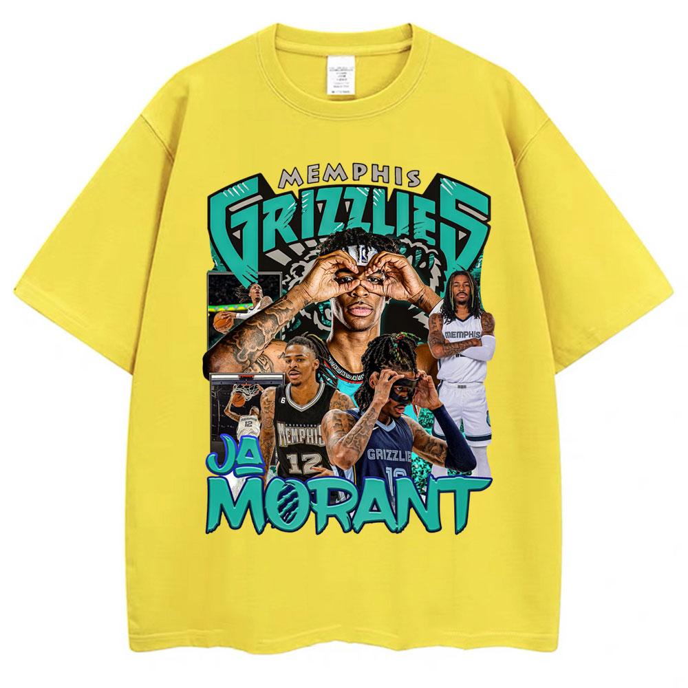 

Memphis Graphic T Shirt Basketball Fans Gifts Short Sleeve Vintage Men Women Harajuku Fashion 3XL