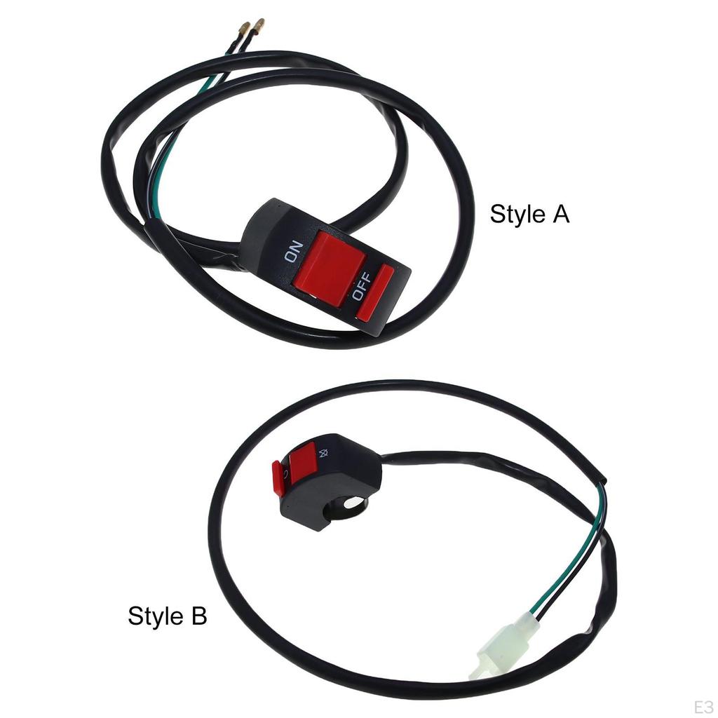 12V Motorbike Handlebar Fog Switch 22mm Direct Replaces Accessories Easily Control Professional