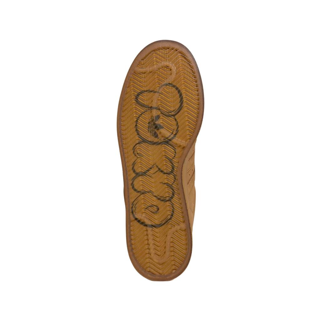 adidas Originals Superstar 2 Skateboard Shoes Unisex Brown KJ3546