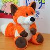 35cm Cute Cartoon FoxDoll Forest Animal Plush Toy Catching Machine Doll Children's Birthday Gift