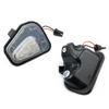 2Pcs Canbus LED Side Mirror Puddle Lights Lamp for VW Volkswagen Jetta 10-15/EOS 09-11/Passat B7 2010~/CC 09-12/Scirocco 09-14