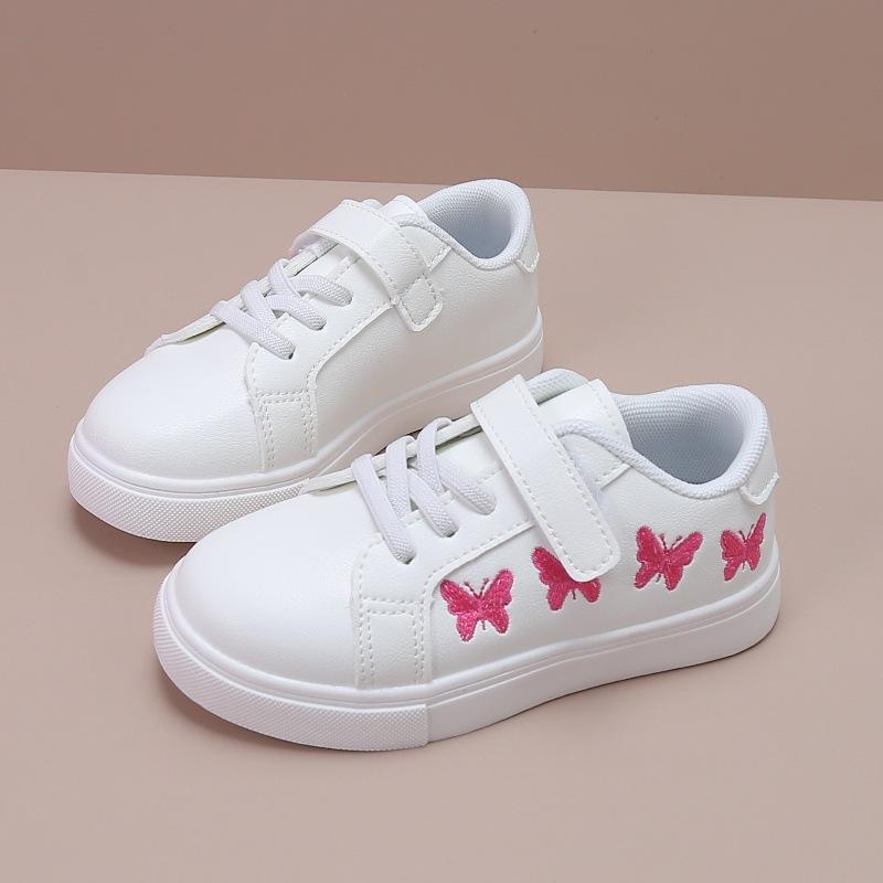 Child Sneakers New Fashion Pink Girls' Shoe Girl Casual Shoes Trend Board Shoes Women Sneaker All Match Kids Shoes Zapatos Niña