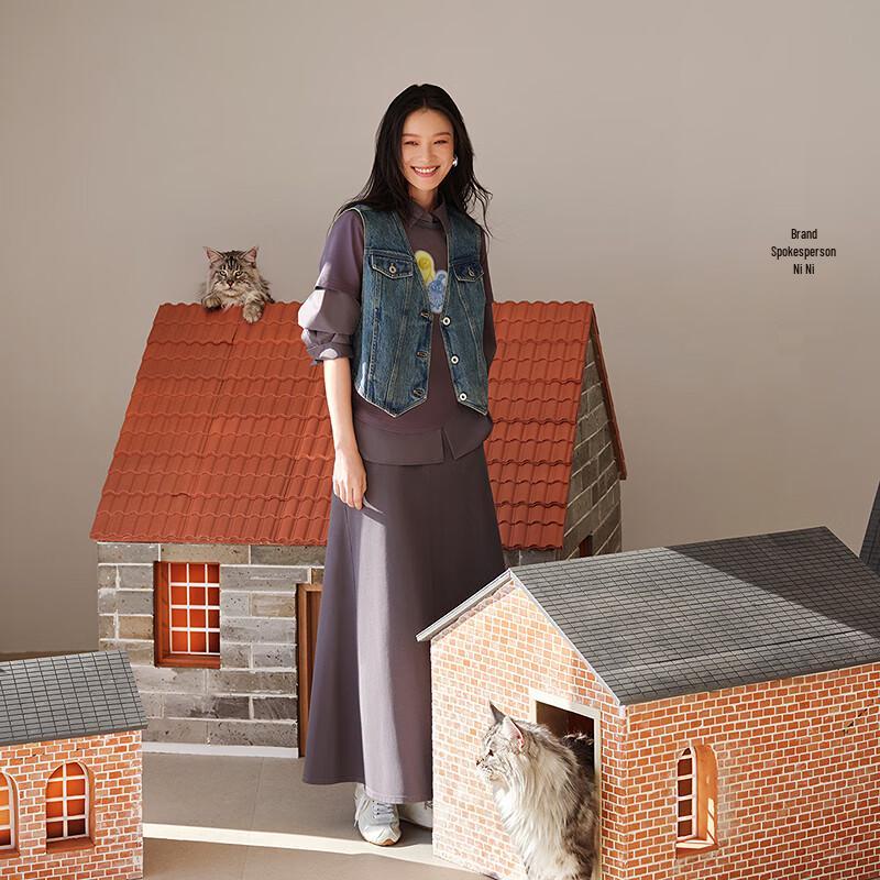 Broadcast Women's Denim Layering Vest