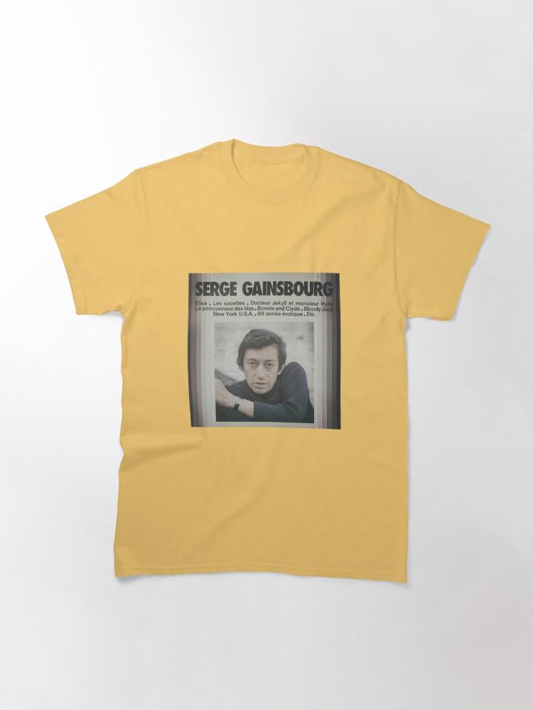 Serge Gainsbourg Album Serge Gainsbourg 1974 Classic T-Shirt
