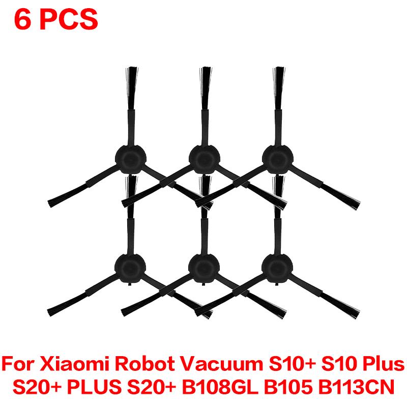 For Xiaomi Robot Vacuum S10 Plus S10+/ S20+ PLUS /S20+/B108GL / B105 / B113CN Spare Parts Filter Main Side Brush Mop Accessories