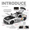 1/24 BENZ F1 Cool Sports Car Alloy Model Toys, Cool Lighting and Sound Effects, Strong Recovery, Four-wheel Shock Absorption
